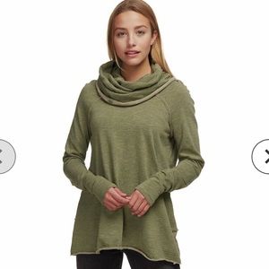 Free People Beach Cotton Cocoon Cowl Pullover